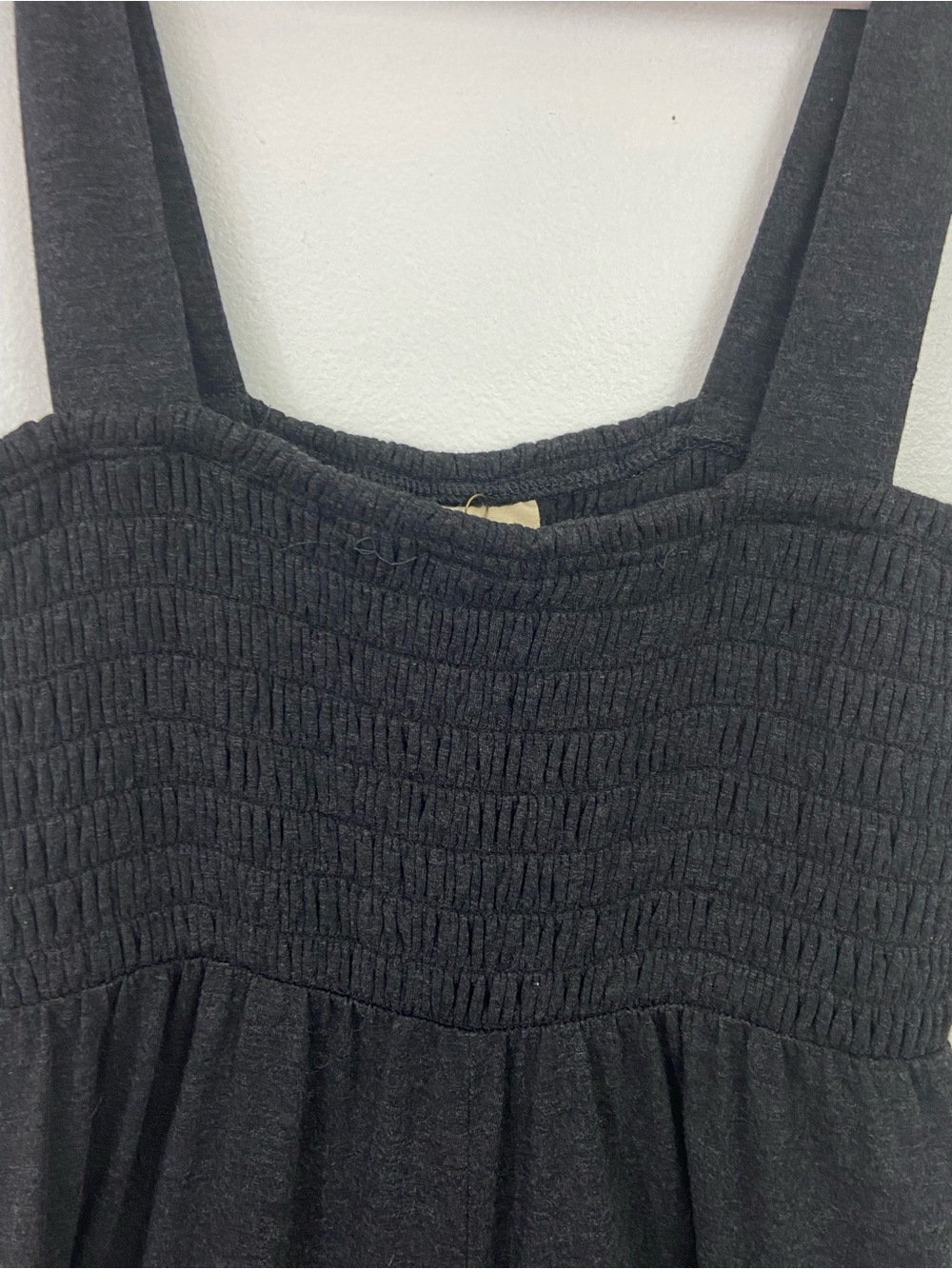 Natural Life Harper Knit Jumpsuit Charcoal Grey Size M NWT Baggy Wide Leg Boho - Picture 4 of 11